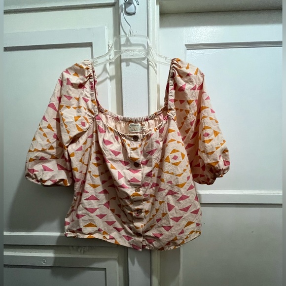 Faherty Byt Sun Road Cali top size medium - Picture 2 of 16